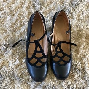 Black heels